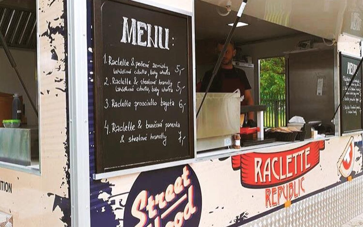 Food truck Raclette Republic na Streetfood Senec
